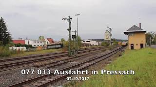 Ausfahrt 077 033 in Pressath [upl. by Goldia]