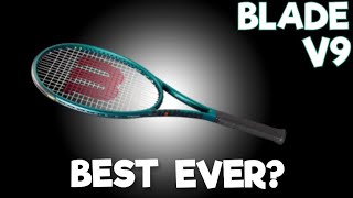 WILSON BLADE V9 REVIEW  MATCH PLAY [upl. by Willa863]