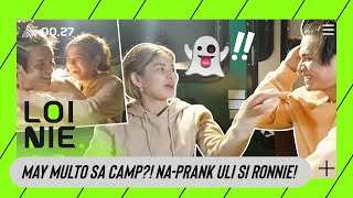 MAY MULTO SA CAMP NAPRANK ULI SI RONNIE  LoiNie TV [upl. by Nnylyaj]