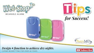 HowTo for Success with WetStop 3 Bedwetting Alarm [upl. by Lynden]