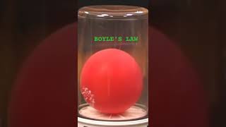 Boyles Law Demonstration science [upl. by Yendys819]