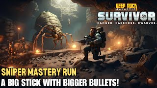 Big Fat Sniper Bullets  Weapon Mastery M1000 Hazard 3  Deep Rock Galactic Survivor 4k60 [upl. by Ycnay128]