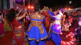 Dandiya at Ashok One Mall dandiya dandiyasteps dussehra dasara durgamma vijayawada [upl. by Madelena]