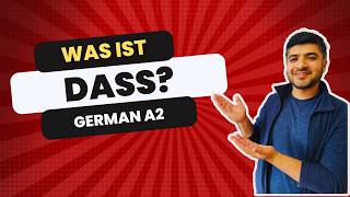 Understanding Dass in German  German A2 Grammar  Dass vs Das  Subordinating Conjunctions [upl. by Nidraj638]