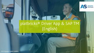 platbricks® Driver App amp SAP TM [upl. by Jeth]