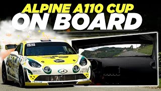 ON BOARD  Alpine A110 Cup [upl. by Lubow]