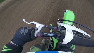 Washbrook farm mx juniors kx65 270424 [upl. by Etnecniv]