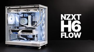 Stylish All White PC Build  NZXT H6 FLOW  14700K  Z790 AORUS PRO X  RTX 4070 Ti AERO [upl. by Costanzia82]