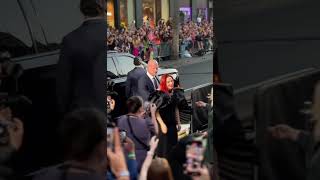 Lady Gaga’s Stunning Arrival at Joker Folie à Deux Red Carpet Premiere [upl. by Honeyman]