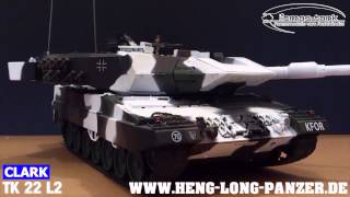 Leopard 2 Clark TK22 L2 Platine Modul für RC Tank Panzer von Heng Long amp Taigen licmastank [upl. by Ameekahs934]