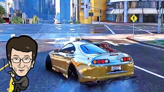 DRIFTING Smokey Nagatas SUPRA in GTA 5 FiveM [upl. by Abekam869]