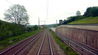 Führerstandsmitfahrt auf der Spessartrampe  lange Version [upl. by Acinomed]