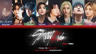 Stray Kids quotStray Kidsquot UNVEIL TRACK color coded lyrics EngRomHan [upl. by Aneba172]