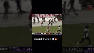 🏈🔥 WATCH DERRICK HENRY BREAK OFF A 81YARD RUN shorts trending viral mnf ravens mustwatch [upl. by Gillmore]