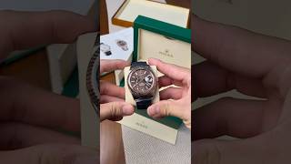 Rolex Sky Dweller Rose Gold Slate Dial Oysterflex rolexskydweller watches [upl. by Ahselrak]