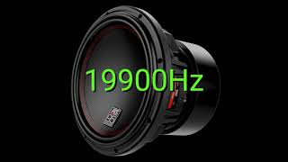 Tone frequency 19900Hz Test your hearing speakersheadphonessubwoofer [upl. by Skippie]