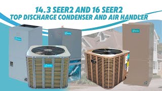 Light Commercial Air Conditioner  Top Discharge Condenser and Air Handler  8 Advantages in 1 [upl. by Marutani]