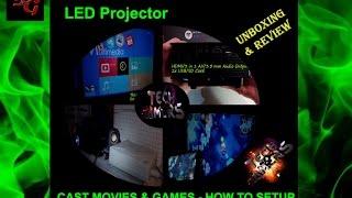 Unic UC46 LED Projector Review  Gearbest [upl. by Haily]