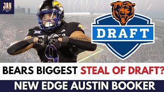 Bears LAND TOP10 EDGE in AUSTIN BOOKER from Kansas in 2024 NFL Draft Chicago Bears Off Season News [upl. by Ytte]