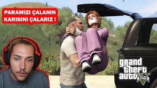 MAFYA BABASININ KARISINI KAÇIRDIK  GTA 5 12 BÖLÜM [upl. by Anallij]