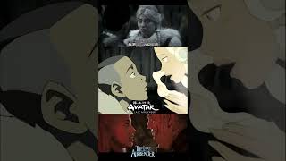 Avatar The Last Airbender SCENE COMPARISON  Sokka and Yue KISS shorts [upl. by Aiselad131]