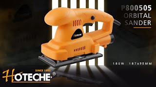 HOTECHE® 187x90MM 180W Sheet Sander P800505 [upl. by Anivid]