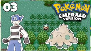 Pokemon Emerald Walkthrough 2025 Part 3  New Pokemon [upl. by Lletnwahs]