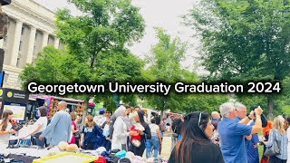 Georgetown University Graduation 2024 Washington DC May 20 2024 [upl. by Immaj644]