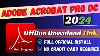 🌟 Adobe Acrobat Pro DC Download adobeacrobat itsmrfreemium ghruhul MrBongfam [upl. by Ahsinej]