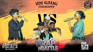 FARHOP RAP BATTLE  BATTLE ROUND  XTEN VS LT KING  VAIGANG RECORDS PRESENT [upl. by Morton]