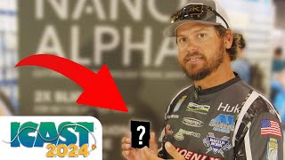 Drew Benton The BEST hook in the world  ICAST 2024 [upl. by Essirehs]