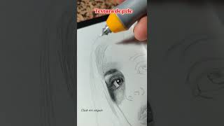 “COMO FAZER TEXTURA DE PELE”art drawing dibujo arte [upl. by Aylad]