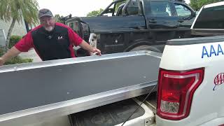 Decked Cargo Glide on a Ford F150 with 8ft bed review Chris from CampH Auto Accessories 7542054575 [upl. by Travers]