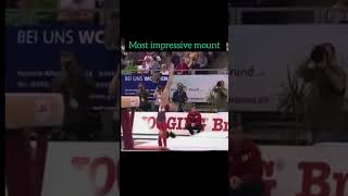 Most impressive mount ever seen  athletics gymnast sports yt shorts [upl. by Mercuri]