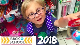 CHASSE AUX FOURNITURES SCOLAIRES 2018  BACK TO SCHOOL [upl. by Saxet312]