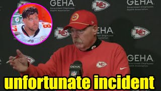 Coach Andy Reid talks about Travis Kelces performance after Chiefs loss to Buffalo Bills [upl. by Entroc750]