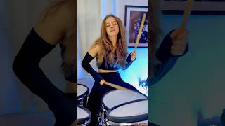 HALLOWED BE MY NAME 🔥 ironmaiden drumcover femaledrummer drummergirl [upl. by Huskey44]