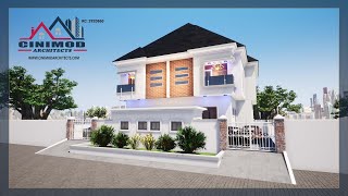 3 Bedroom Semi Detached House Design [upl. by Deanna]