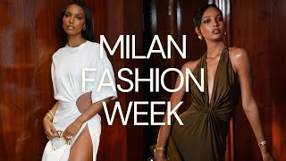 Milan Fashion Week  Jasmine Tookes [upl. by Byler613]