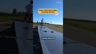 He tried to ride to the Canadian border 😳 solar mtb ebike diy [upl. by Eedolem976]