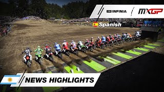 News Highlights in Spanish  YPF Infinia MXGP of Argentina 2024 [upl. by Amles449]