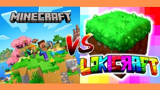 Minecraft vs Lokicraft minecraft lokicraft [upl. by Akissej]