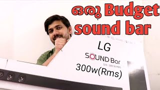 Lg sound bar sj3 unboxing amp review malayalam2020 [upl. by Eninnej]