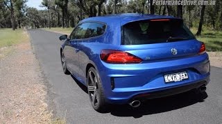 2015 Volkswagen Scirocco R 0100kmh amp engine sound DSG [upl. by Rustin]