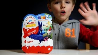 Rio2 Kinder Merendero 4pack Kinder Joy​​​ [upl. by Nenney]