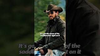 Teach you how to operate saddle a horse？tvshow tseries yellowstone [upl. by Ireland]