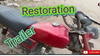 motorcycle restoration  engine restoration  motorcycle repairing [upl. by Eel818]