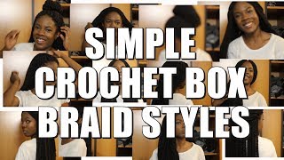 Crochet Box Braids Styled to My Favorite Afro Beats [upl. by Aneerahs]