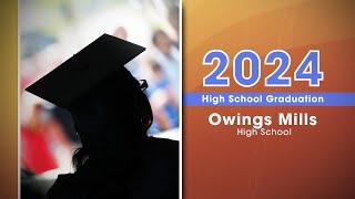 Owings Mills High School Graduation 2024 [upl. by Yennek]