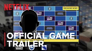 Football Manager 2024 Mobile  Official Game Trailer  Netflix [upl. by Barsky923]